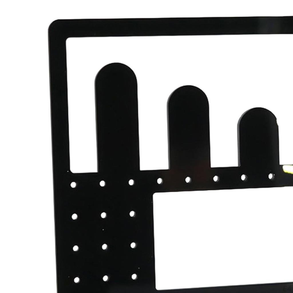Acrylic Earring Holder Stand Display Organizer Multifunctional