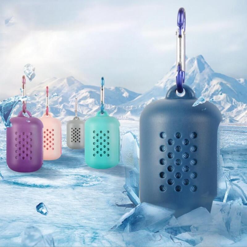 

Hiking Towel Cool Sports Exercise Towel Portable [WC0A393] orange