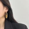 Large Ring Radial Braided Earrings Earrings Rope Winding Light Luxury Fashion Eye-Catching High Sense Personality Unique Art