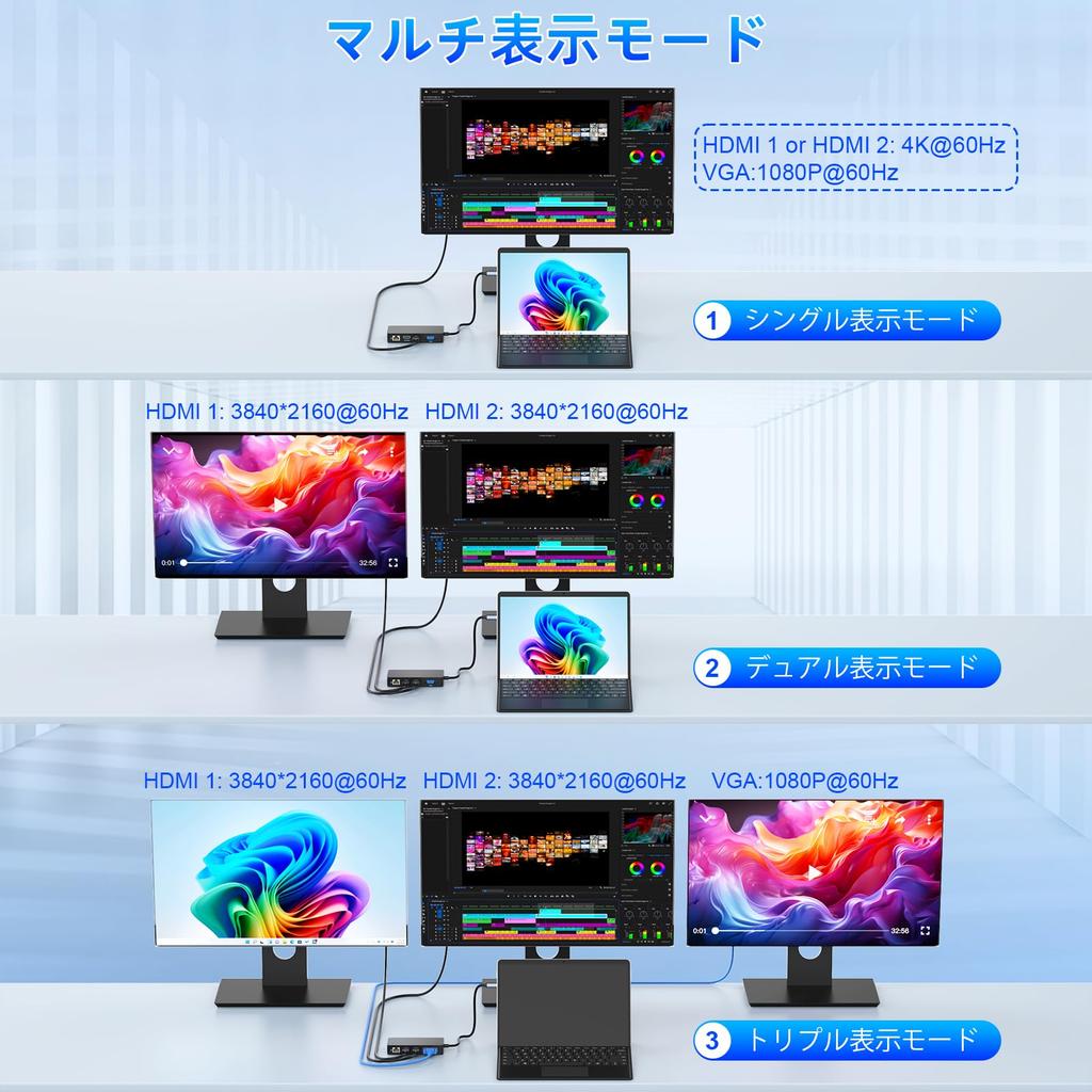 Surface Dock USB C Thunderbolt 4 Surface Dock Triple Display Surface Docking Station Compatible with Surface Pro Surface Laptop Surface Go Surface