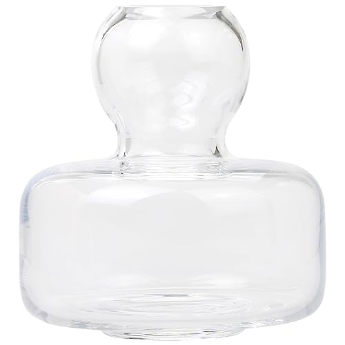 

Marimekko Flower Vase, Mouthbrow, Clear, 072245-100 [Parallel Import]