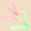 Portable Travel Folding 2-In-1 Brush Anti-Static Styling Comb Professional Hair Styling Tool Special For Real Hair Wigs