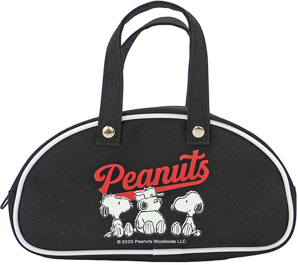 Корпорация Накадзима Сумка-косметичка Snoopy Ретро Черная 220011-25 чёрный