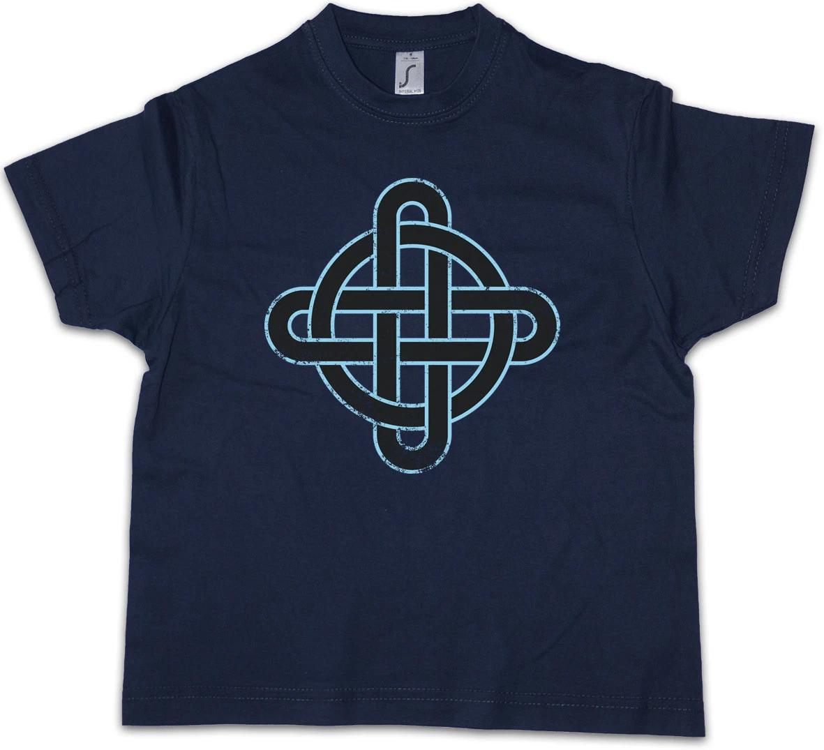 CELTIC KNOT LOGO SIGN IX Kids Boys T-Shirt Celts Thor celtic Odin Cross Runes 150