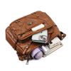 Mehrschichtige Damen Vielseitige Modische Große Kapazität Mittelalterliche Ein-Schulter Crossbody-Tasche