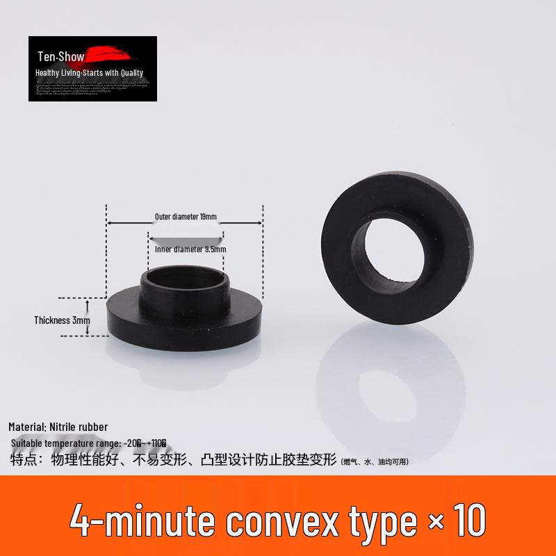 1-Inch Silicone Rubber Washer for Water Pipes and Meters