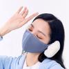 Face Guard Windproof Cold-Proof Soft Fabric Plush Ear Protection Three-dimensional Cutting Face Guard Ear Warmer