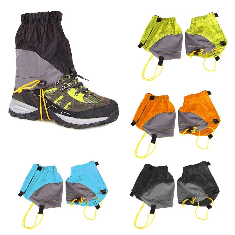 Adjustable Snow Boot Gaiters Waterproof Hiking Leg Gaiters Breathable Shoe Gaiters for Men & Women Warmer Shoes Cover