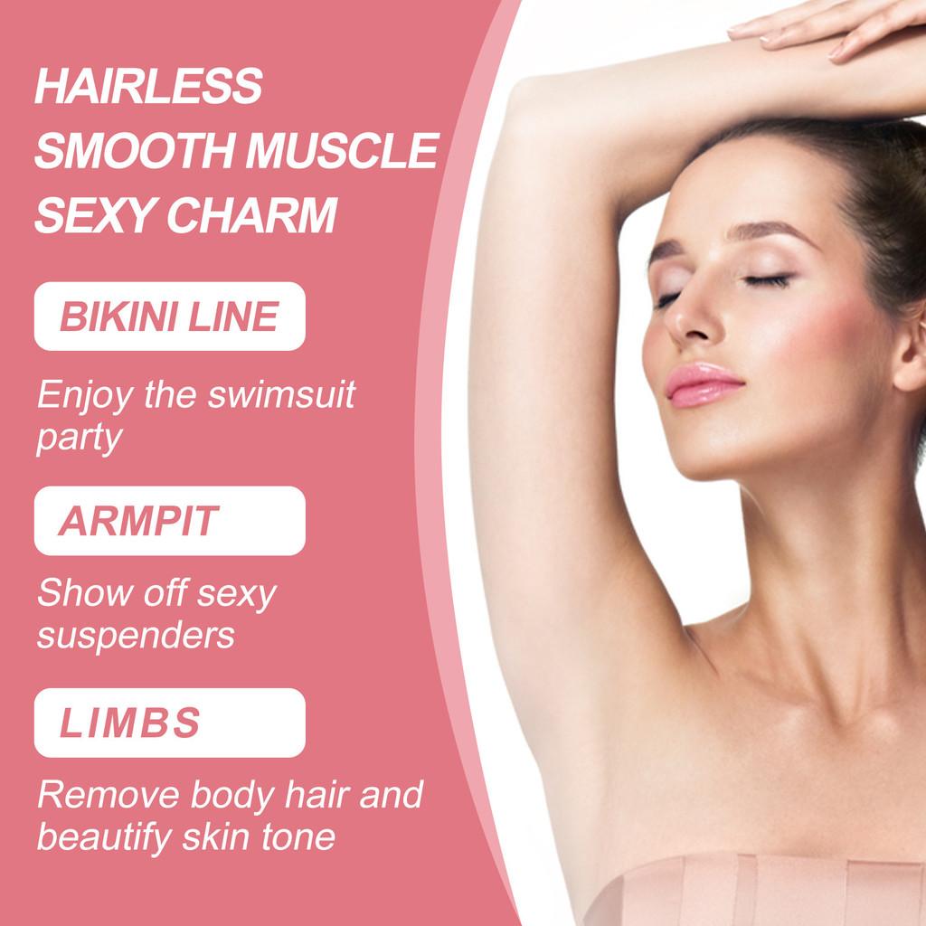 Crème d'épilation douce Eelhoe Pour une peau lisse et hydratée Idéale pour le visage et le corps