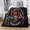 3D retro motorcycle  area Printing Blanket,Fashion Soft Cozy Living room Bedroom Sofa Bed Travel Blanket Birthday Gift
