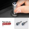 Aluminiumlegierung Auto Türschlossknöpfe mit inneren Schloss-Zugstiften & Türbolzen Dekor-Kit Passend für BMW X5 X1 X3 X6 3 5 6 7 GT Z Serie E84 E83 E70 F15 E71 E90
