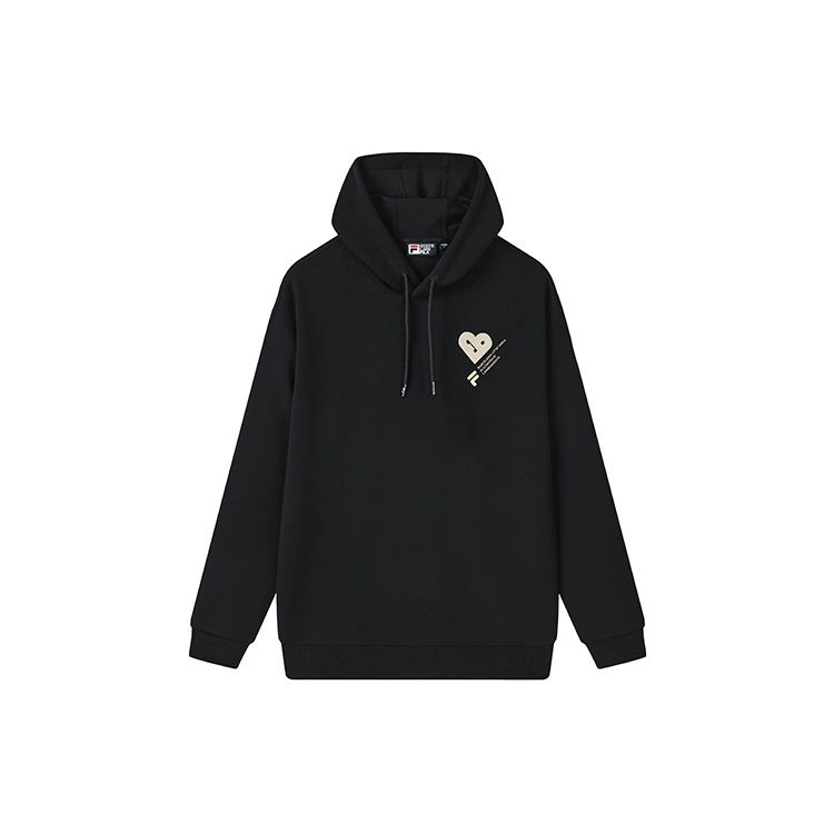 

Fila Толстовка с капюшоном с принтом букв, с длинным рукавом, унисекс, черная F11U319203F-BK XL