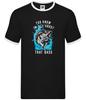 You Know I'm All About That Bass - Mens Ringer - Fish Fishing Angling Rod Bait