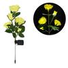 Color-Changing Solar-Powered Rose Garden Lights for Outdoor Decor
