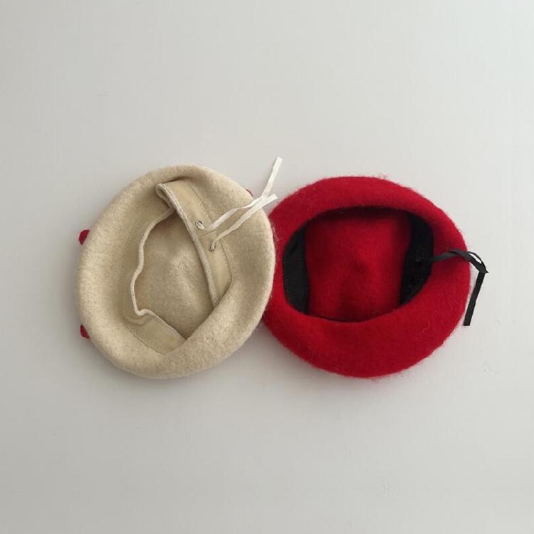 Fashion Mushroom Hat Sweet Beret Hat Winter Autumn Hat New Year THeme Headdress