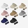 Straw Sunscreen Hat Women's Summer Vacation Empty Top Straw Hat Rollable Large Brim Uv Protection Sunshade Hat