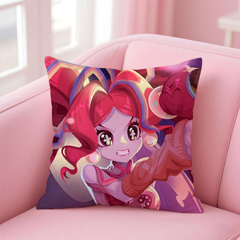 Game D-Dislyte Cushion Cover Home & Car Multi-Scene Pillow Cover - Reversible, Soft & Durable for Daily Use