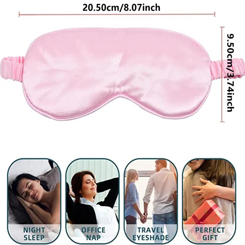 Eye Patch Imitated Silk Eye Patch Shading Sleeping Eye Mask Travel Relax Covers Eye Shade Health Sleeping Shield Eye Care Tools