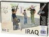 Master Box 1/35 Scale Middle Eastern Armed Civilians with AK-47 Rifles and Other Equipment, Set of 4 Plastic Model Kits, MB35076