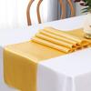 Satin Table Runner Solid Color Table Runner Wrinkle Resistant Silky Smooth Table Runner for Wedding Bridal Shower