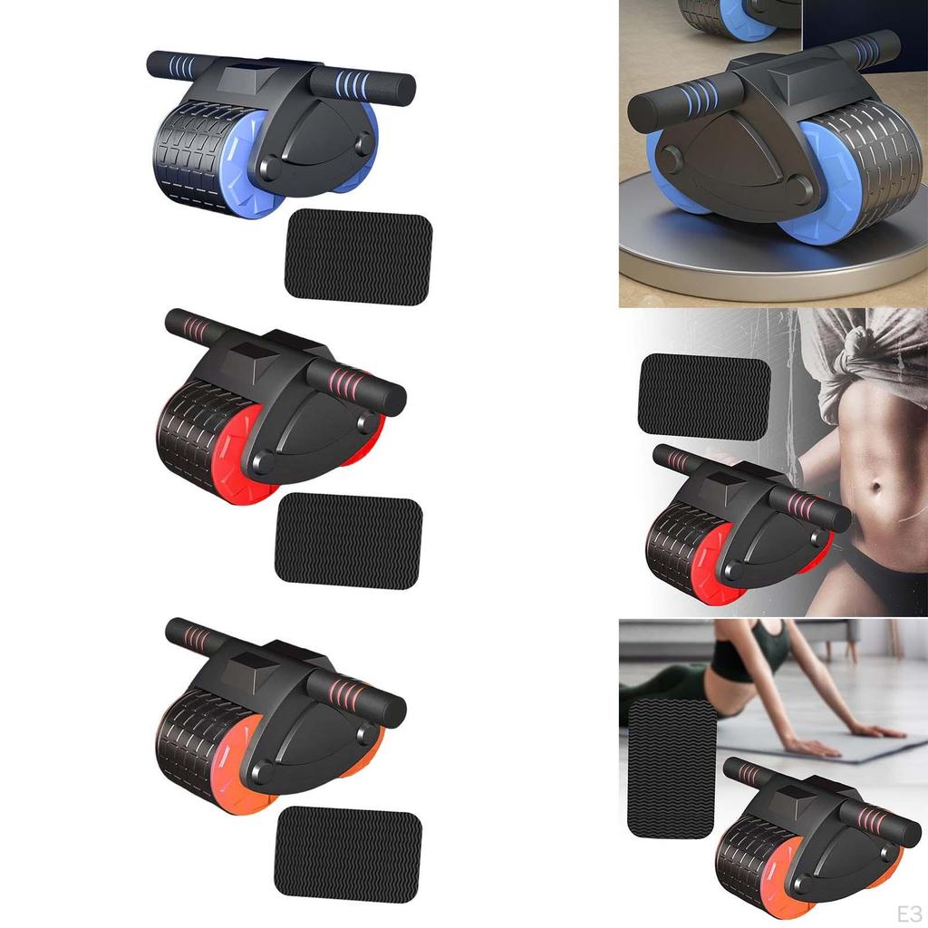 Wheel, Abdominal Core , Wheel Ab Exerciser with Mat, Workout Equipment