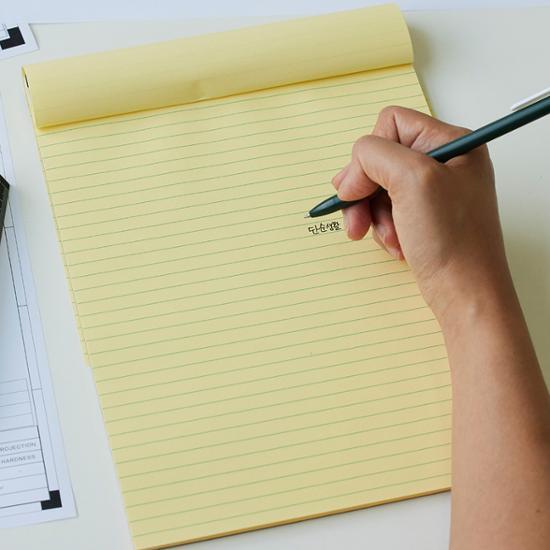 Simple Life Simple Ruler Pen, a Popular Phrase In Korea