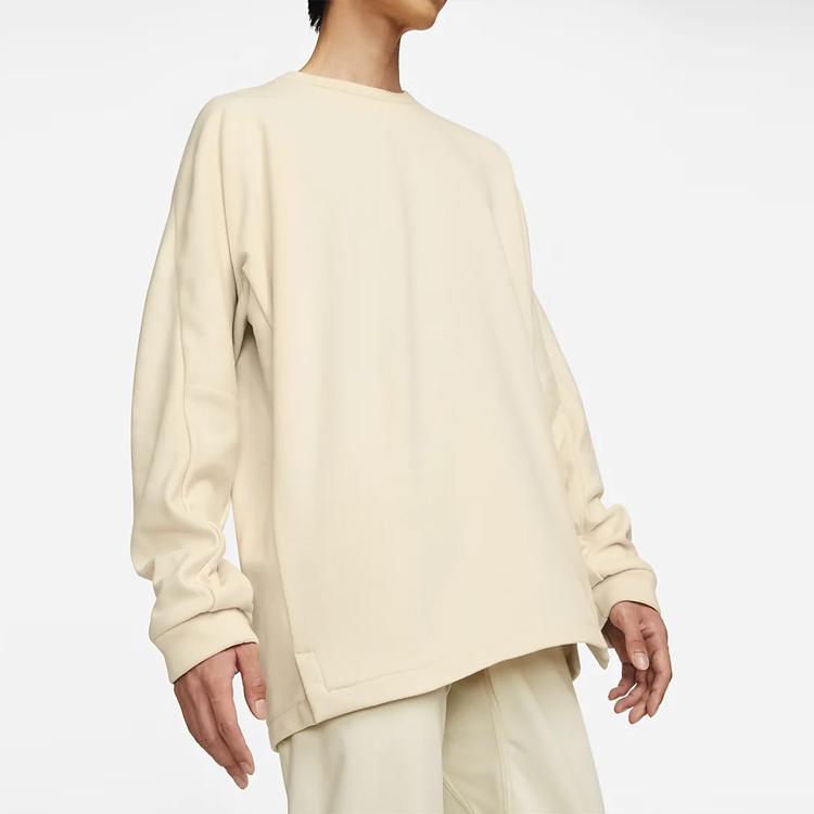 Nike ESC Series Knit Crew Neck Pullover Sweatshirt Men Tops Wheat DH2707-790