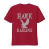 Hawk Hauling Logo Adelaar Vintage Stijl T-shirt voor Mannen en Vrouwen vintage Gewassen designer kleding Veelzijdig Stijlvol homme grafisch