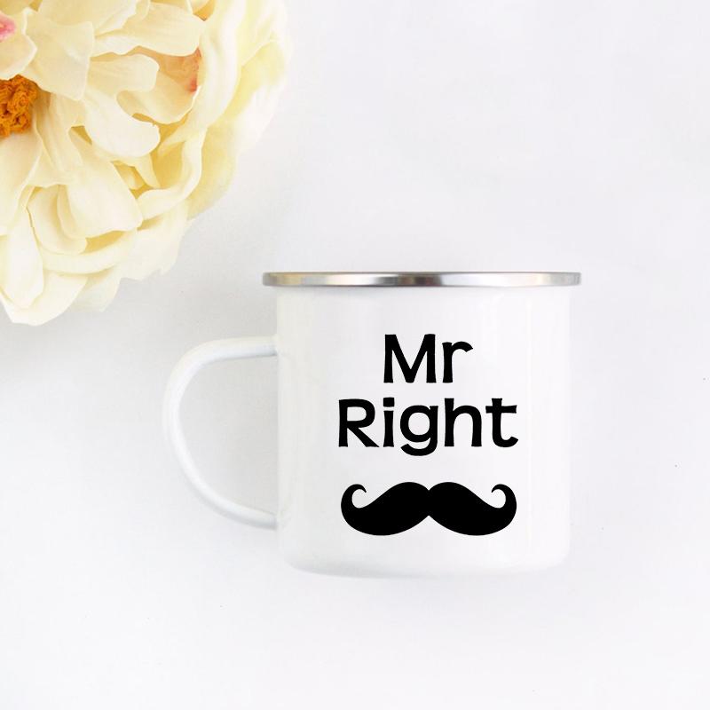 Wifey Hubby Mugs Mr and Mrs couple Mug Bridal Shower Gifts Wedding bithday gift Mug For Hot Cold Coffee Tea Water Juice