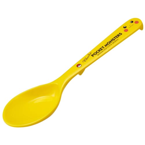 Skater Melamine Spoon Deep 19cm Pocket Monster Pikachu Face RSPM1-A