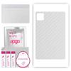 apgo Protective Skin Sticker for the Back Compatible with Xiaomi Pad 6 Pro, Wrap Film, Foil, Vinyl - Pattern Transparent Carbon