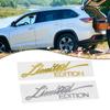 Custom Car Emblem Badge Left Features Easy Installation Rear Front Door Glass Front Quarter Glass Silver Gold Hood