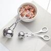 Stainless Steel Meatball Clips Meatballs Maker Tool Non Stick Stuffed Fish Ball Rice Ball Ice Cream Making Mold Kitchen Gadgets