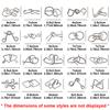 8/16/24pcs Metal Wire Brain Teaser Puzzle Set - IQ Challenge DisentanglementGames for Adults  Party Favors Birthday Gifts