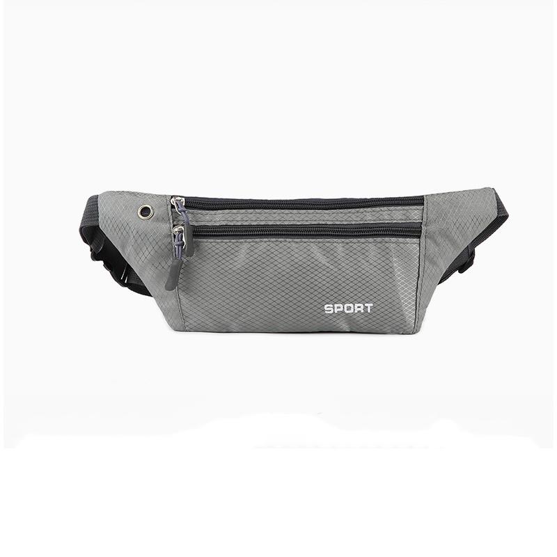 Mini uomo donna outdoor multifunzionale marsupio telefono portamonete borsa impermeabile pettorale