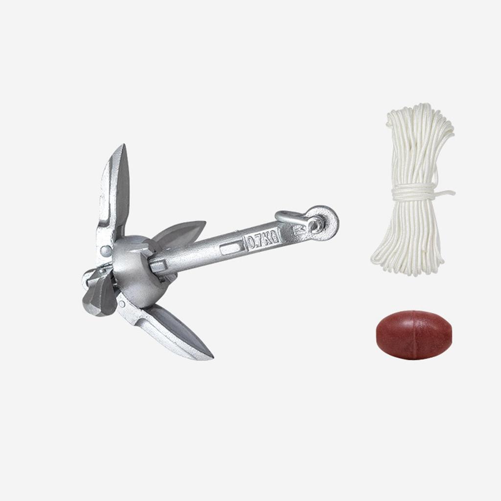Anchor, Kayak Hook, Claw, Buoy Ball for Sailboats, Boating, Inflatable Boats, Canoes,