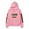 Felpa Unisex con Cappuccio in Pile Haikyuu Karasuno Squadra Intera Manica Doppia Stampa Logo Haikyuu Anime Pallavolo Felpa con Cappuccio a Manica Lunga