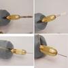 Mini-Perlen-Nagel-Locher Kleber Schmucköffnung USB-Mini-Elektrobohrer 5V Elektrische Poliermaschine zum Bohren