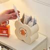 Pen Holder Kids Girl Student Desk Desktop Storage Box High-end Wall-mounted Pen Holder Cute