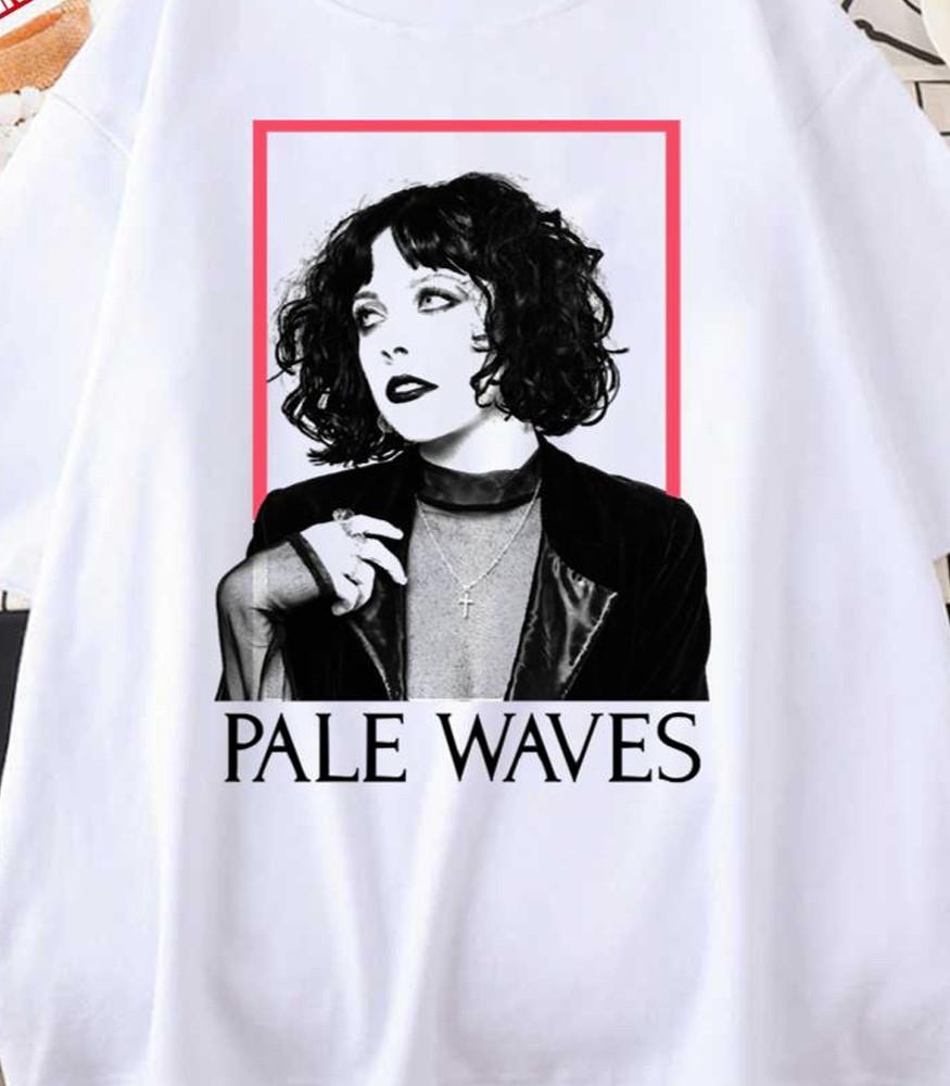Pale Waves rock band Heather Baron-Gracie White T-shirt DN30 Unisex T-Shirt