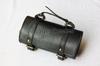Black Quality Leather Tool Bag Roll Engraved Fits For Royal Enfield New