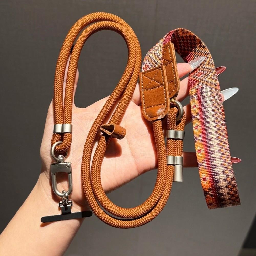 360 Degree Rotation Phone Lanyard Metal Hook Long Hanging Rope  for Phone Case