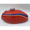 Honda CB400 CB400A 1978 Red Painted Aluminium Alloy Petrol Fuel Gas Tank + Cap