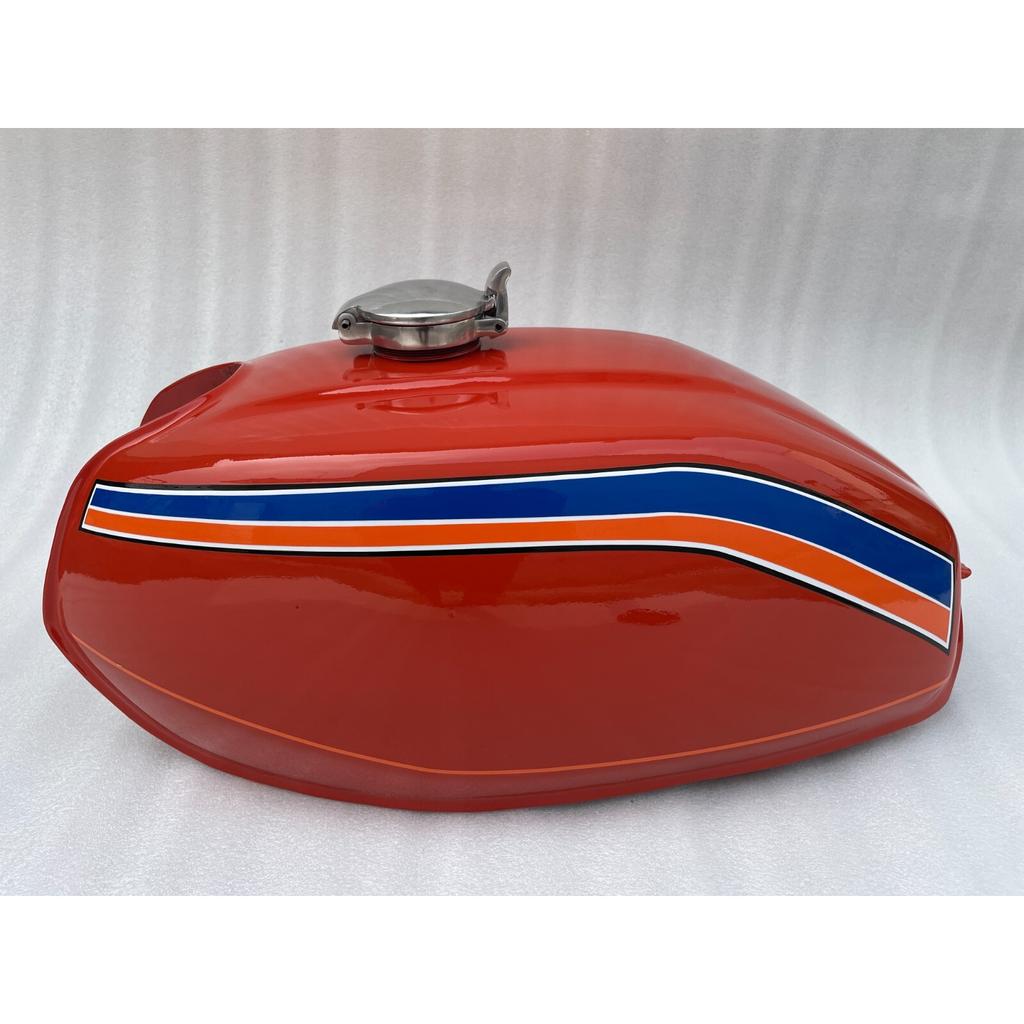 Honda CB400 CB400A 1978 Red Painted Aluminium Alloy Petrol Fuel Gas Tank + Cap