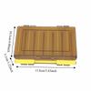 2PCS PP Lure Tackle Box 12 Slots Fishing Lure Tackle Box Fishing Lure Box  Fishing Lures Storage