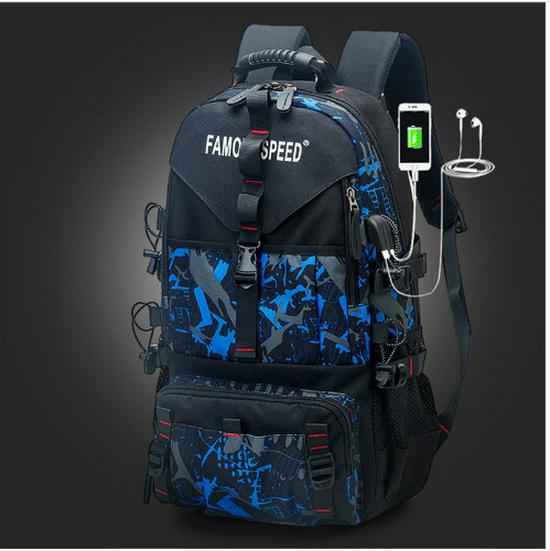 

Men s Large Capacity Waterproof Travel & Sports Backpack - Outdoor, School, Mountaineering Luggage Bag