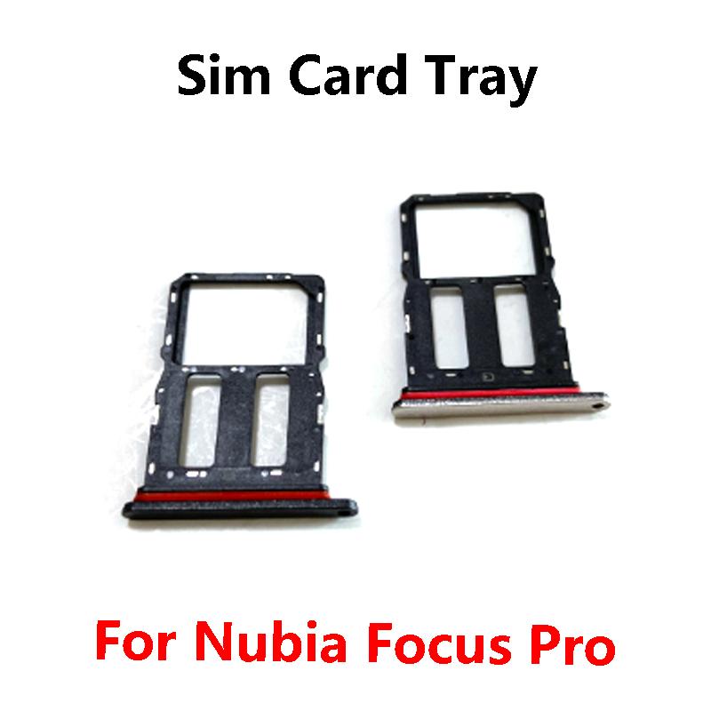 SIM Card Holder For ZTE nubia Focus Pro SIM Card Tray Holder Phone Holder Adapter Tray Slot Parts Focus black