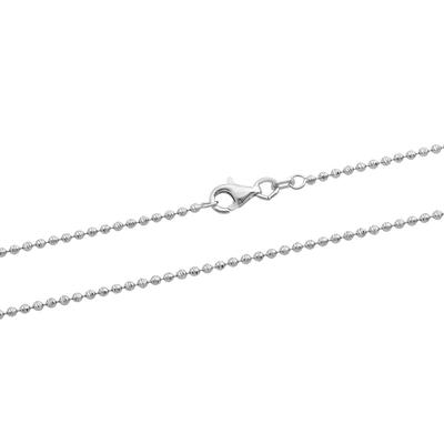 Silver Chain Without Stones, Product Weight 4.01 G (2172192)
