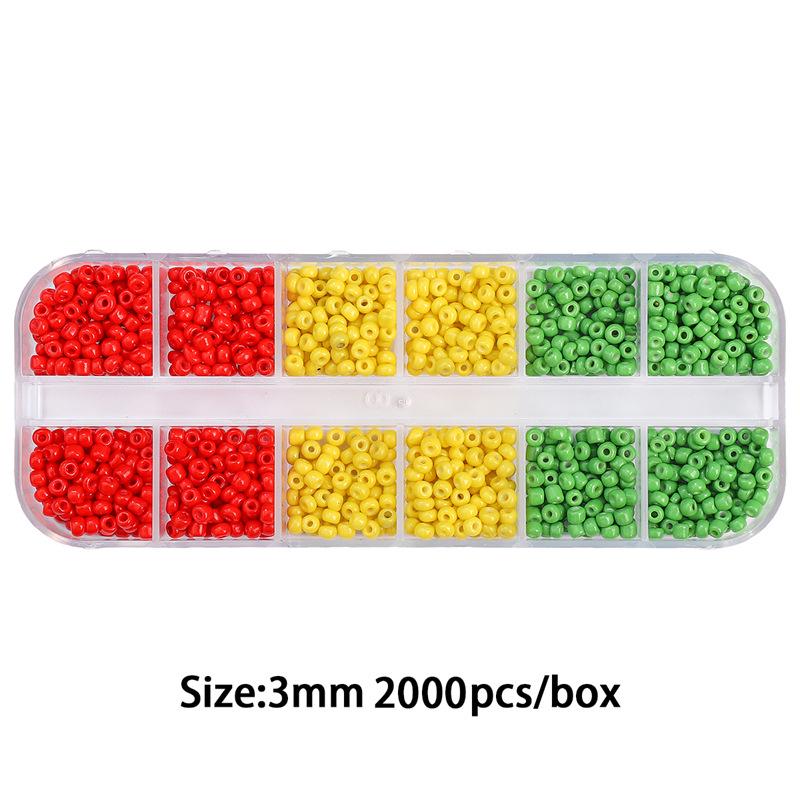 8/10/12/15 Grid Box: Seed Beads, Sequins, Imitation Pearls for DIY Necklaces & Phone Chains