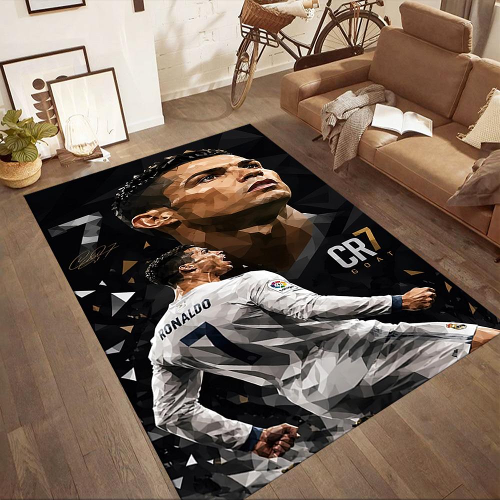 Cristiano Ronaldo Carpet Perfect For Dining Room Kitchen Living Rooms Bedrooms Antislip Carpet Decorate Offices Gift For Festivals